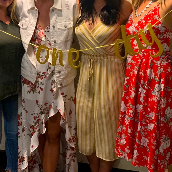 Yellow striped jumper - Picture 3 of 3